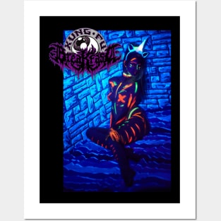 The Spritely One Blacklight Unicorn Posters and Art